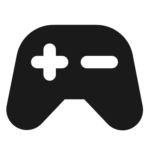 Device gamepad 2 filled icon, filled style, from Tabler Icons