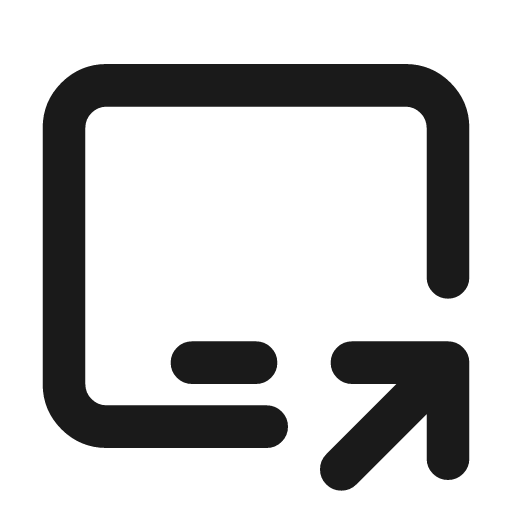 Device ipad horizontal share icon, line style, from Tabler Icons