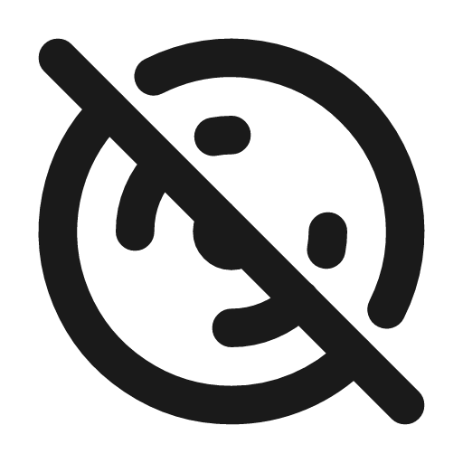 Disc off icon, line style, from Tabler Icons