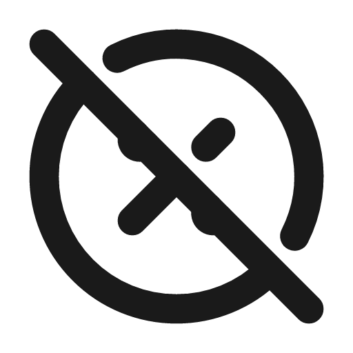 Discount off icon, line style, from Tabler Icons