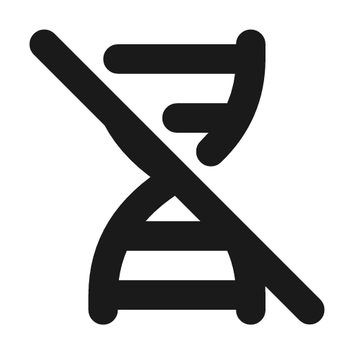 Dna 2 off icon, line style, from Tabler Icons