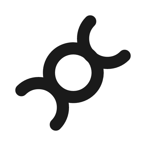 Dna icon, line style, from Tabler Icons