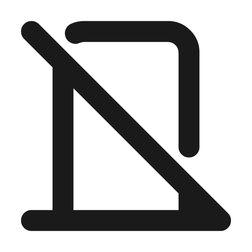 Door off icon, line style, from Tabler Icons