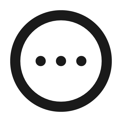 Dots circle horizontal icon, line style, from Tabler Icons