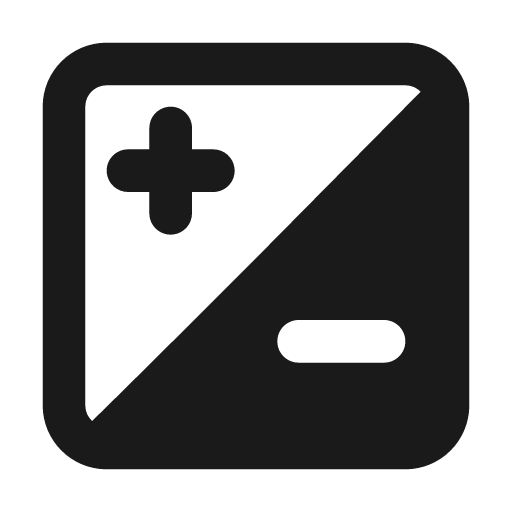 Exposure filled icon, filled style, from Tabler Icons