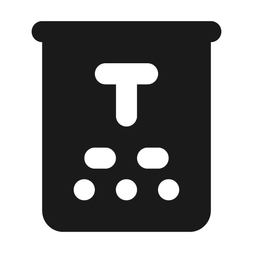Eye table filled icon, filled style, from Tabler Icons