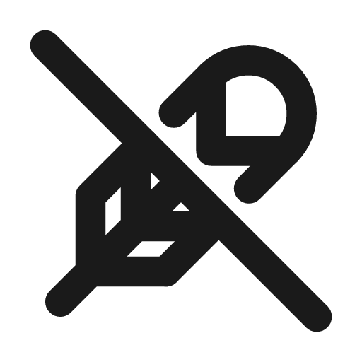 Feather off icon, line style, from Tabler Icons