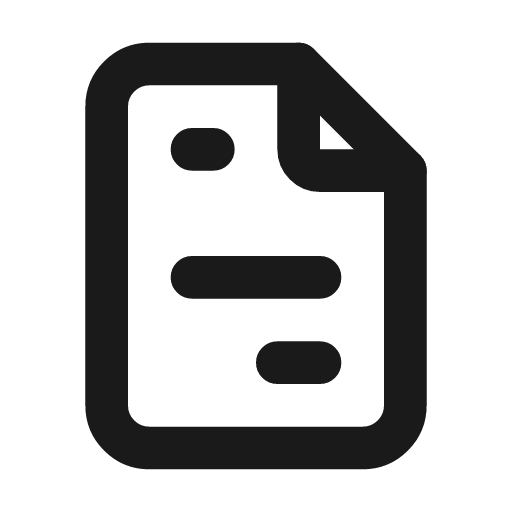 File invoice icon, line style, from Tabler Icons