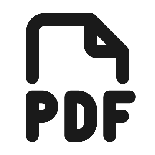 File type pdf icon, line style, from Tabler Icons