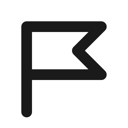 Flag 3 icon, line style, from Tabler Icons