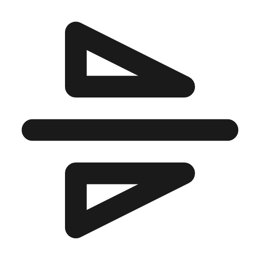 Flip vertical icon, line style, from Tabler Icons