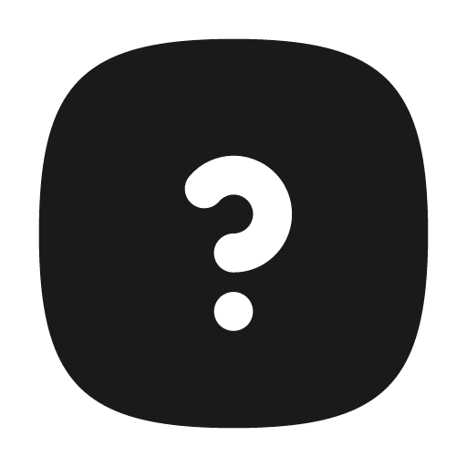 Help square rounded filled icon, filled style, from Tabler Icons