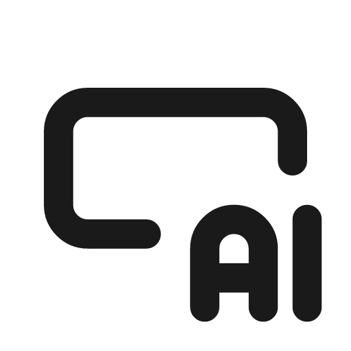Input ai icon, line style, from Tabler Icons