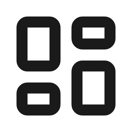 Layout dashboard icon, line style, from Tabler Icons