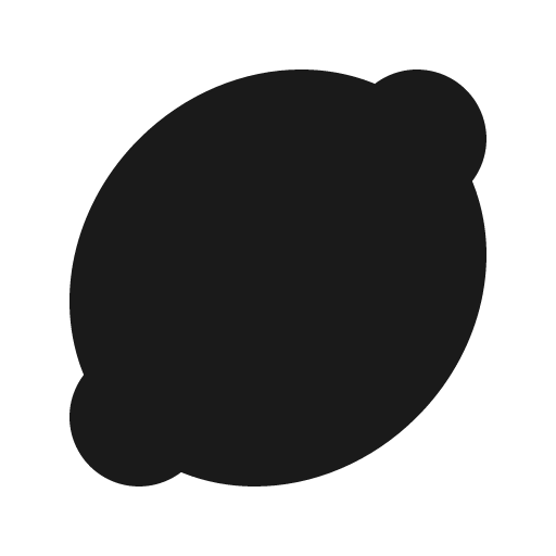 Lemon 2 filled icon, filled style, from Tabler Icons