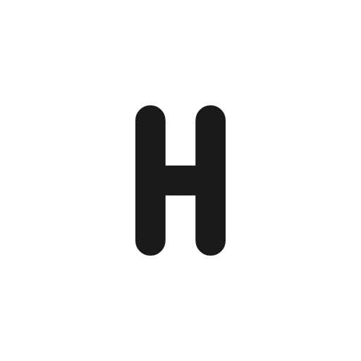 Letter h small icon, line style, from Tabler Icons