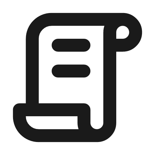 License icon, line style, from Tabler Icons