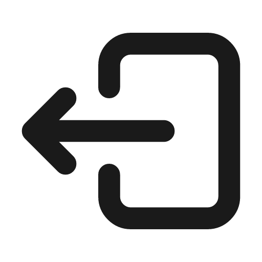 Logout 2 icon, line style, from Tabler Icons