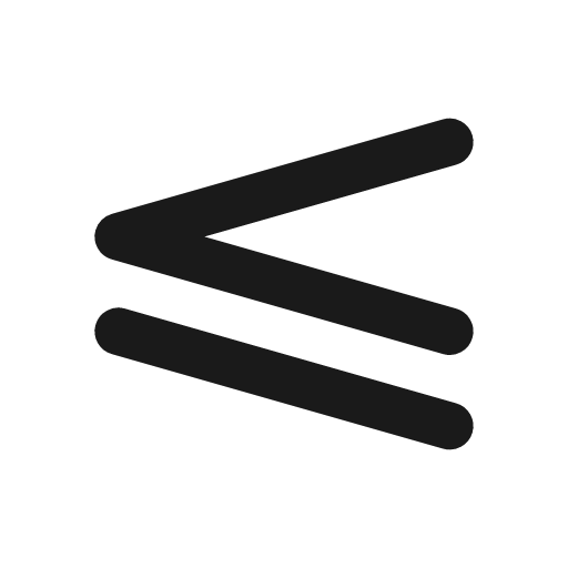 Math equal lower icon, line style, from Tabler Icons