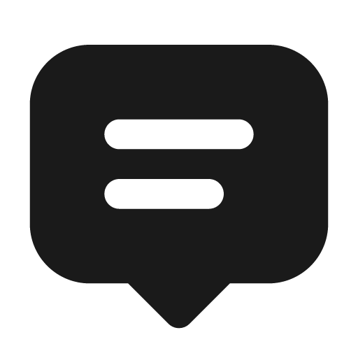 Message 2 filled icon, filled style, from Tabler Icons