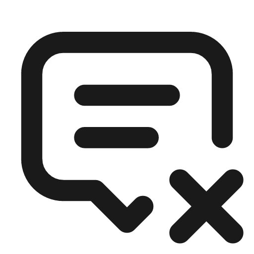 Message 2 x icon, line style, from Tabler Icons