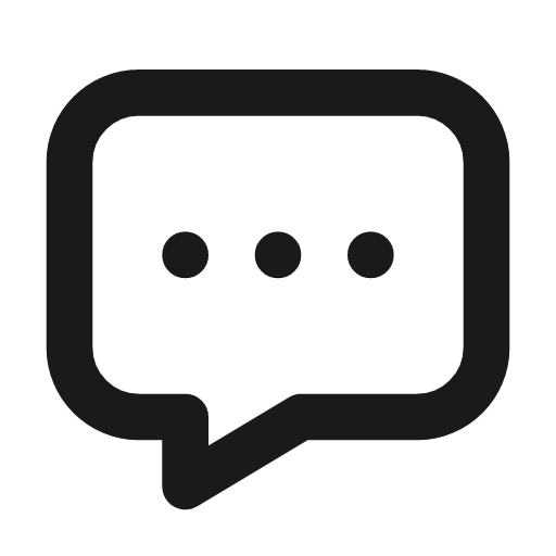 Message dots icon, line style, from Tabler Icons