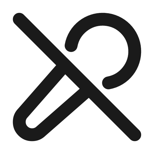 Microphone 2 off icon, line style, from Tabler Icons