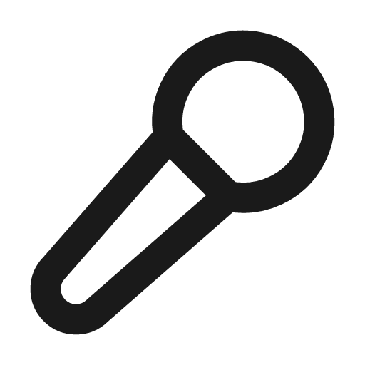 Microphone 2 icon, line style, from Tabler Icons