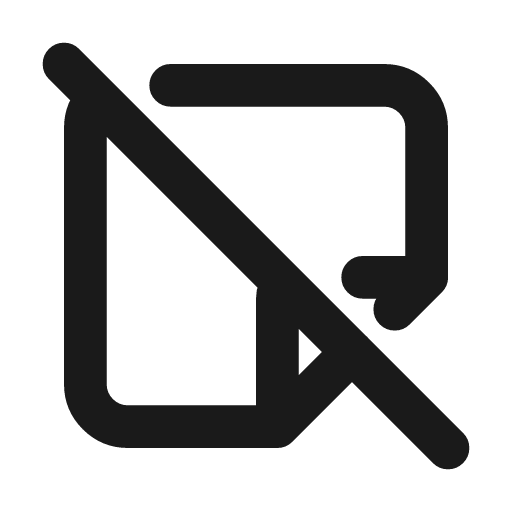Note off icon, line style, from Tabler Icons