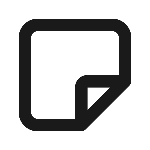 Note icon, line style, from Tabler Icons