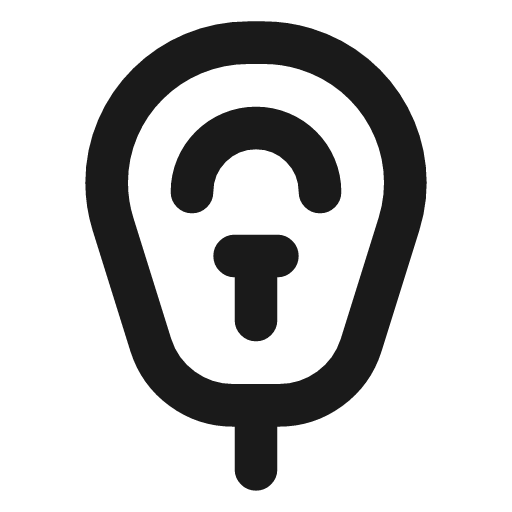 Parking meter icon, line style, from Tabler Icons