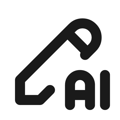 Pencil ai icon, line style, from Tabler Icons