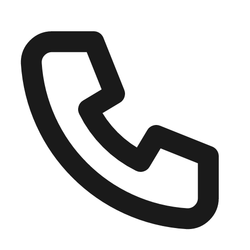 Phone icon, line style, from Tabler Icons