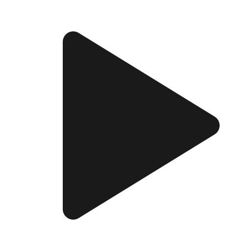 Player play filled icon, filled style, from Tabler Icons