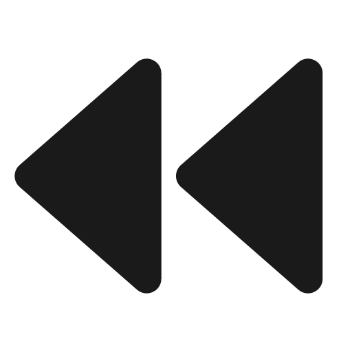 Player track prev filled icon, filled style, from Tabler Icons