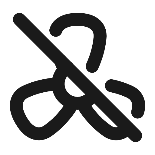 Propeller off icon, line style, from Tabler Icons