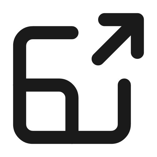 Queue pop out icon, line style, from Tabler Icons