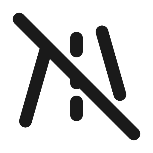 Road off icon, line style, from Tabler Icons