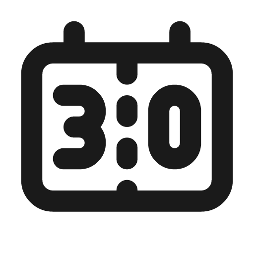 Scoreboard icon, line style, from Tabler Icons