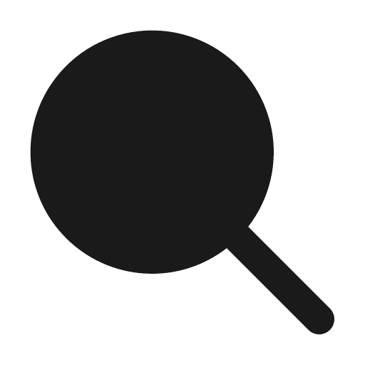 Search filled icon, filled style, from Tabler Icons