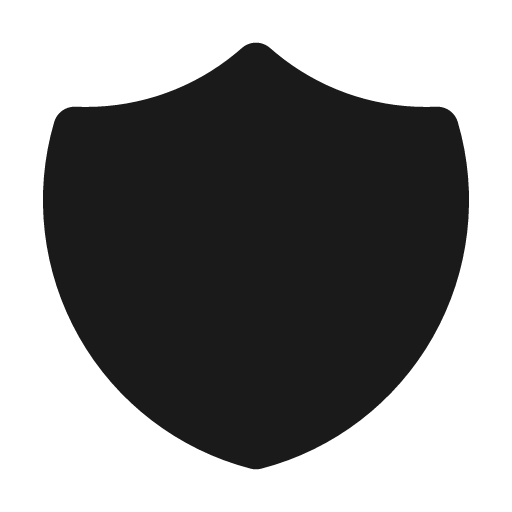 Shield filled icon, filled style, from Tabler Icons
