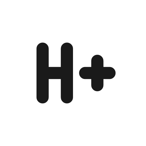 Signal h plus icon, line style, from Tabler Icons