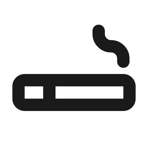 Smoking icon, line style, from Tabler Icons