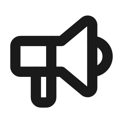 Speakerphone icon, line style, from Tabler Icons