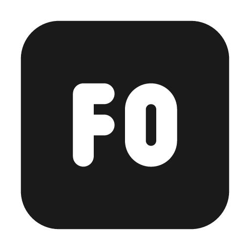 Square f0 filled icon, filled style, from Tabler Icons