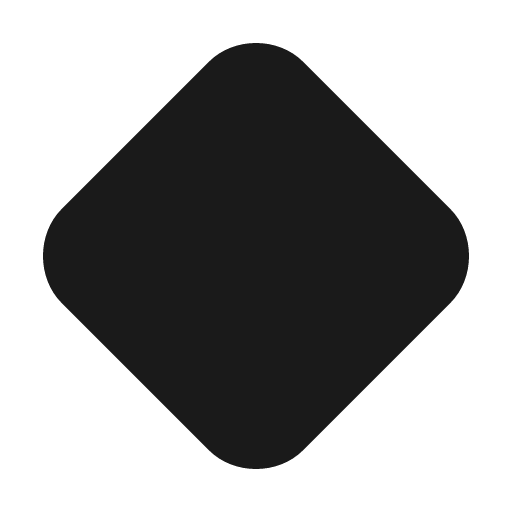 Square rotated filled icon, filled style, from Tabler Icons