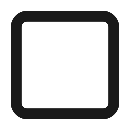 Square icon, line style, from Tabler Icons