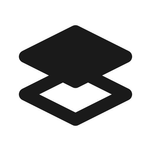 Stack forward icon, line style, from Tabler Icons