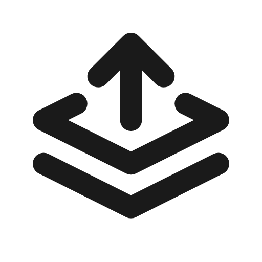 Stack pop icon, line style, from Tabler Icons