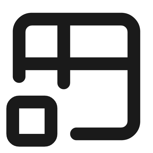 Table alias icon, line style, from Tabler Icons